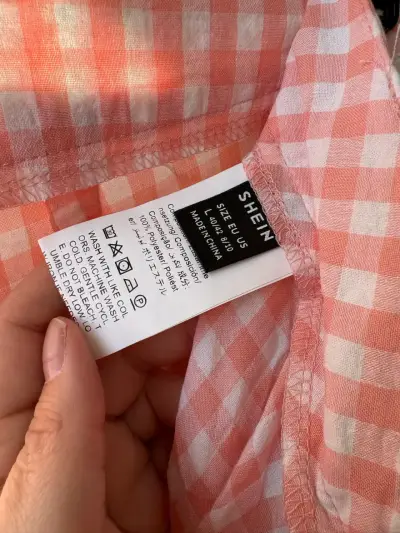 Pantalones cuadros rosados - miniatura 2