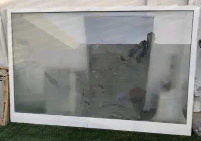 Ventanal fijo termopanel PVC blanco - miniatura 1