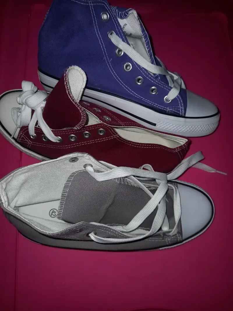 Zapatillas de lona nuevas