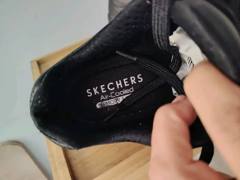 Zapatillas Skechers negras nro 40 - 3
