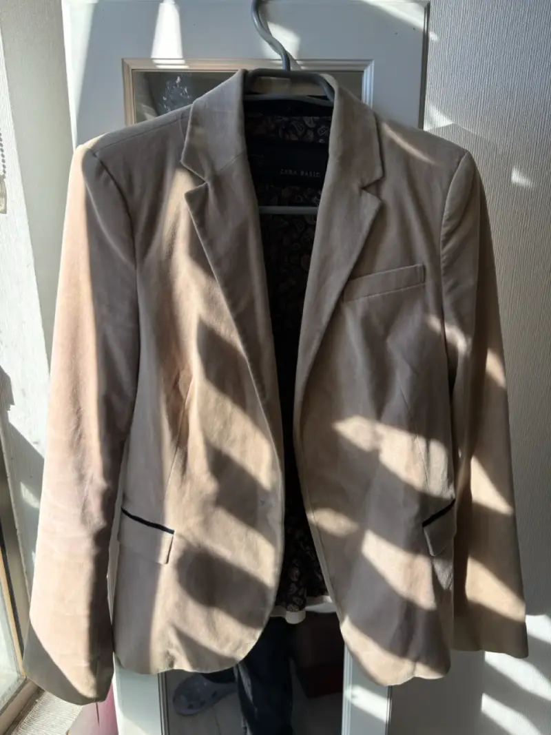 Blazer beige Zara Basic - 1