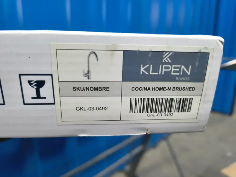 Grifo cocina Klipen brushed