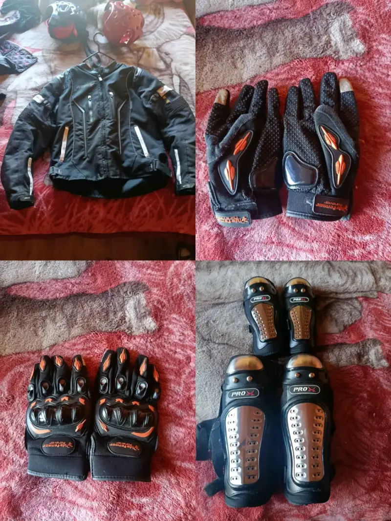 Equipo de protección para moto
