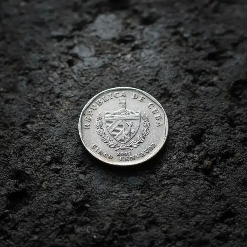 Moneda cubana de 5 centavos 2002 - 1