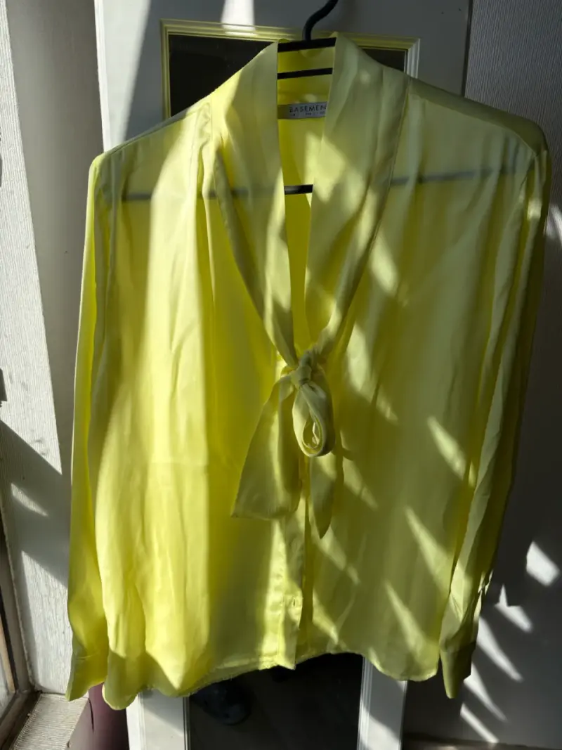 Blusa amarilla Basement - 1