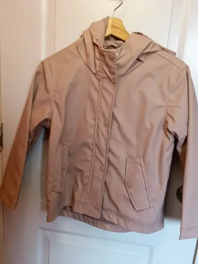 Chaqueta impermeable beige - miniatura 1