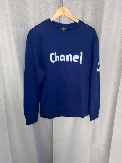 Polerón azul Chanel - miniatura 1