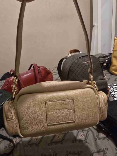 Bolso bandolera beige - miniatura 2