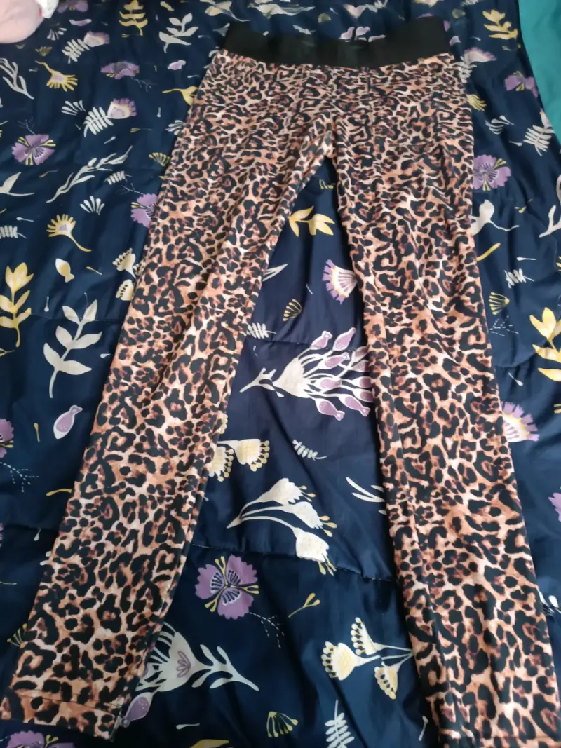 Leggings estampado leopardo - 1