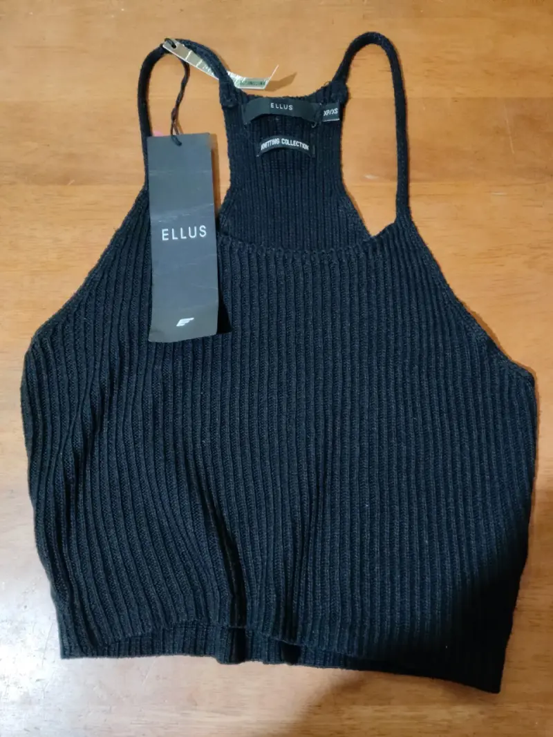 Top de punto negro Ellus - 1