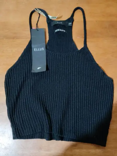 Top de punto negro Ellus - miniatura 1