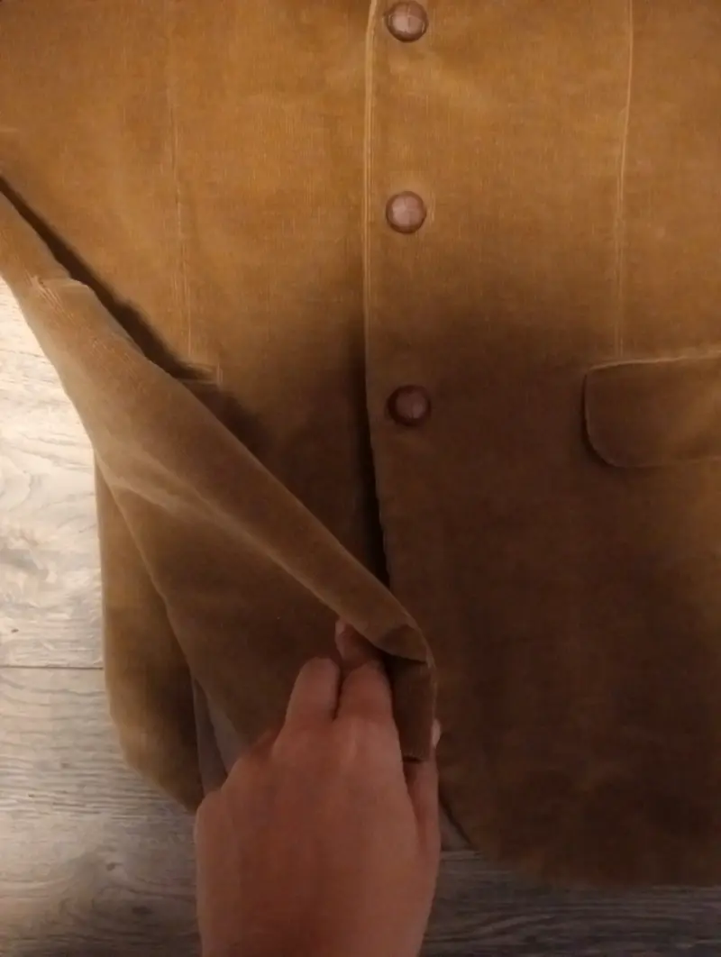 Blazer de pana marrón - 2