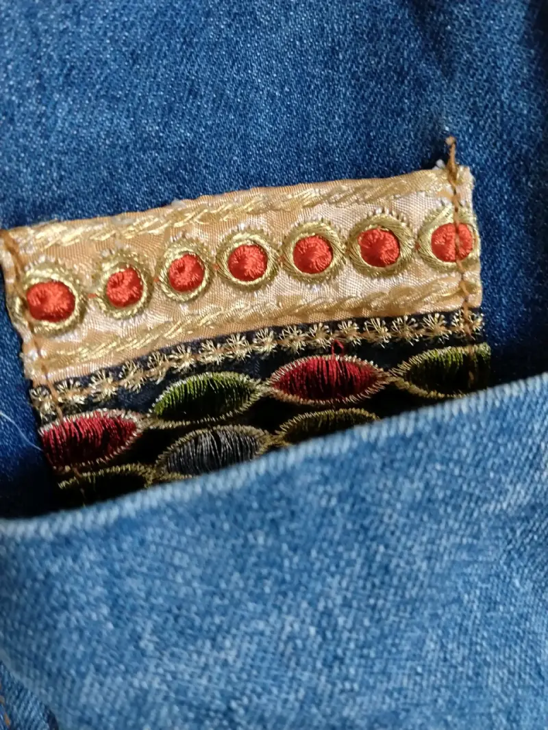 Chaqueta Desigual denim multicolor - 6