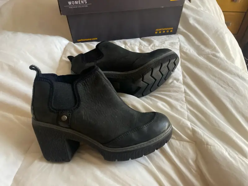 Botines negros con tacón Cat - 1