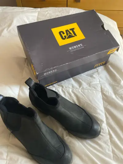 Botines negros con tacón Cat - miniatura 3