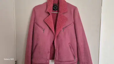 Chaqueta rosada mujer forro - miniatura 1
