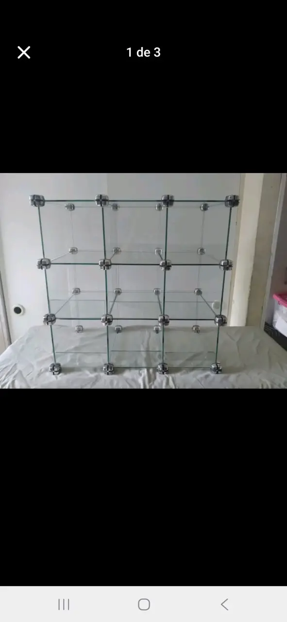 Organizador de cubos de cristal - 1