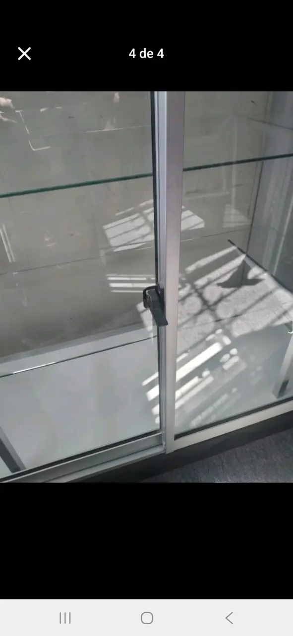 Vitrina de metal y vidrio - 3