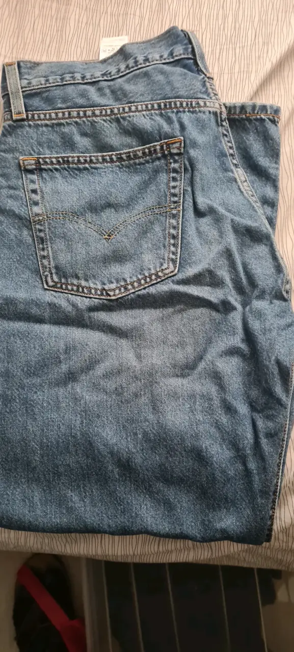 Jeans azules clásicos unisex - 1