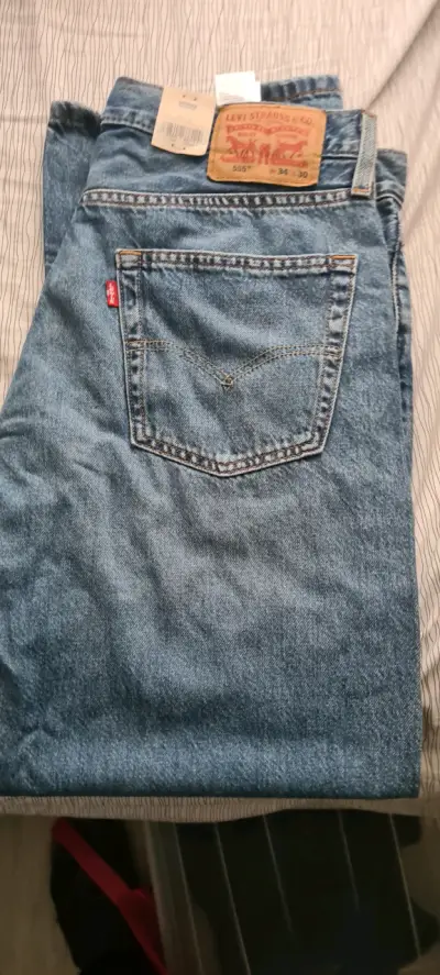 Jeans azules clásicos unisex - miniatura 2