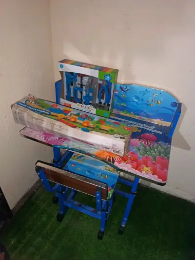 Set de escritorio infantil marino - miniatura 2