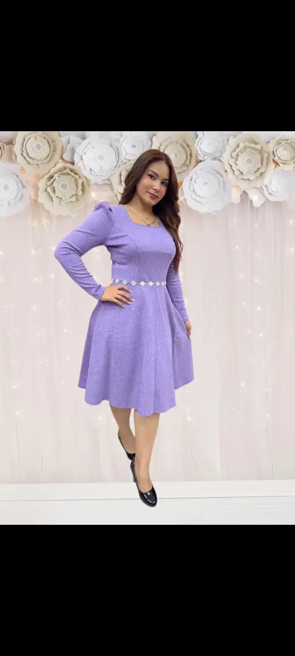 Vestido manga princesa - 1