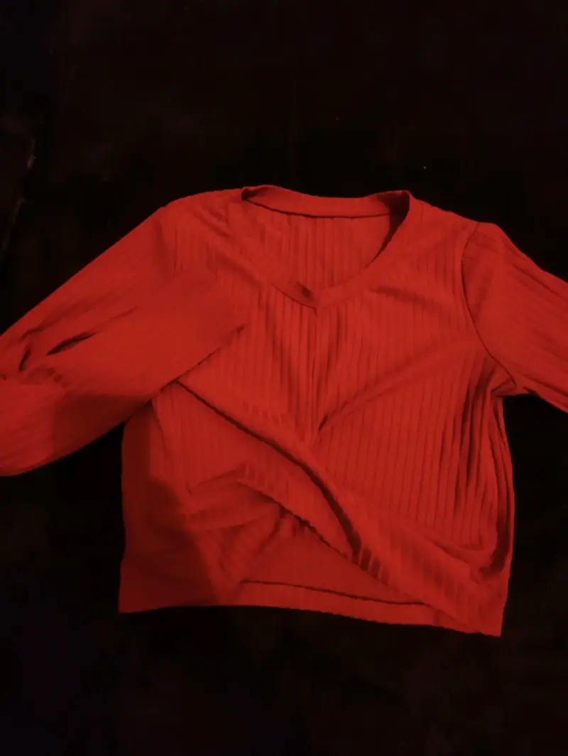 Jersey rojo de manga larga - 2