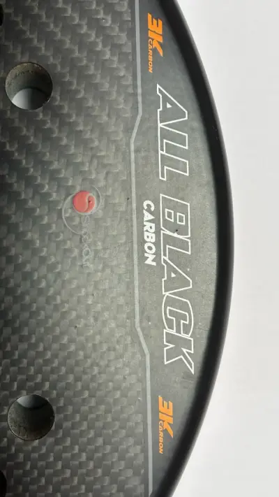Pala de pádel Siux Tsunami All Black Carbon - miniatura 6