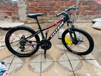 Bicicleta Totem montañera negra - miniatura 1