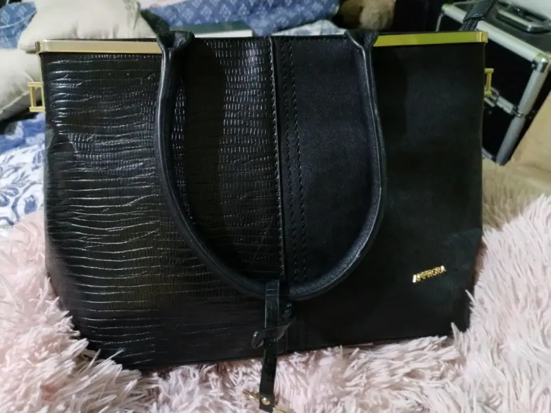 Cartera negra elegante - 3