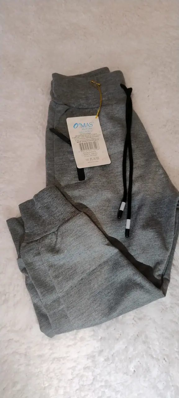 Pantalón de buzo gris O'mas - 1