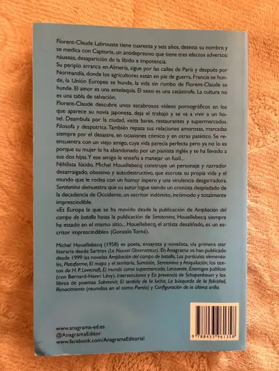 Libro Serotonina Michel Houellebecq - miniatura 2