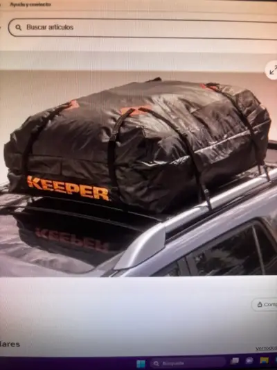 Baúl impermeable para techo KEEPER - miniatura 1