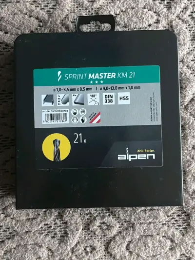 Juego de brocas Alpen Sprint Master - miniatura 1