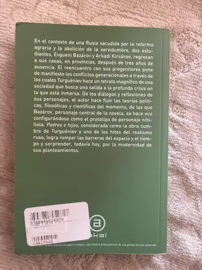 Libro 'Padres e Hijos' de Turguénev - miniatura 2