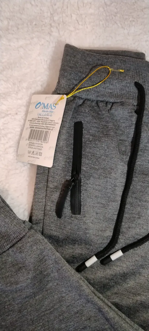 Pantalones deportivos gris oscuros nuevos - 3