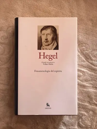 Libro Hegel Fenomenología del espíritu - miniatura 1