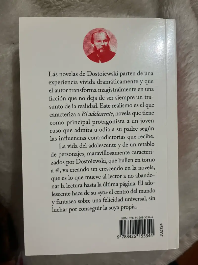 Libro 'El Adolescente' de Dostoievski - 2