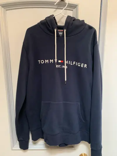 Polerón Tommy Hilfiger XL azul - miniatura 1