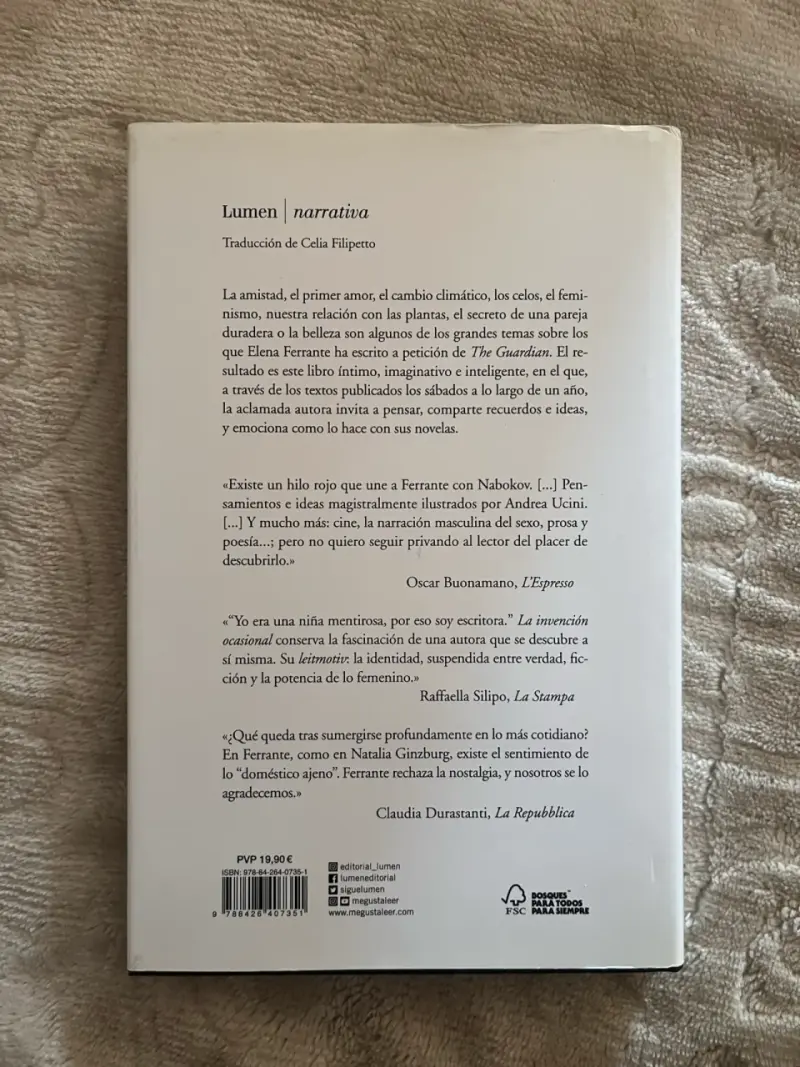 Libro La invención ocasional - 2