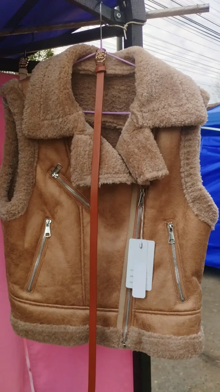 Chaqueta de mujer sin mangas