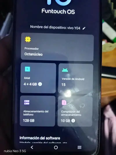 Smartphone Vivo YO4 5G - miniatura 2