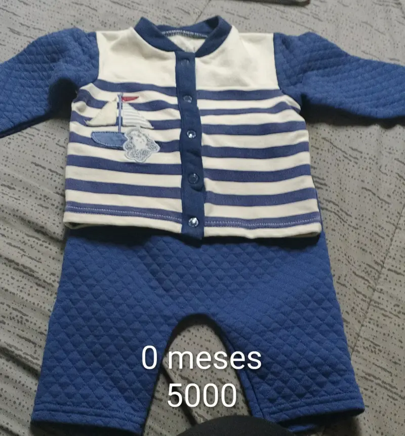 Ropa de bebé azul 0 meses
