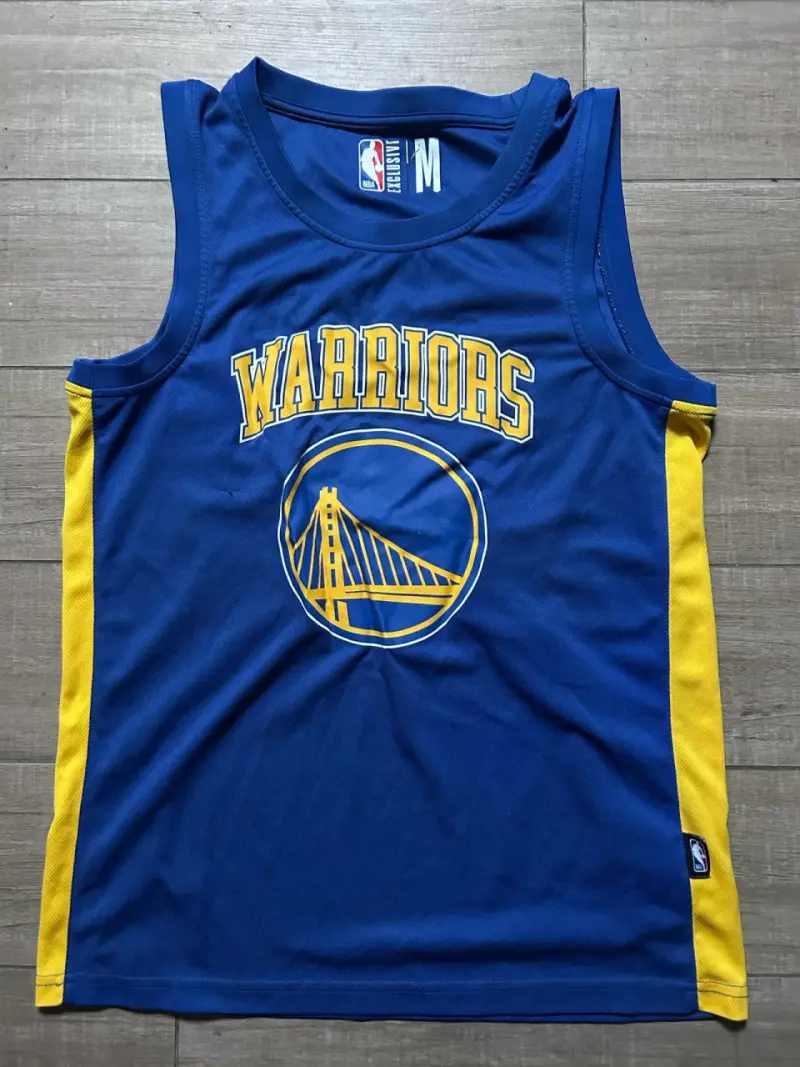 Polera deportiva Warriors azul - 1