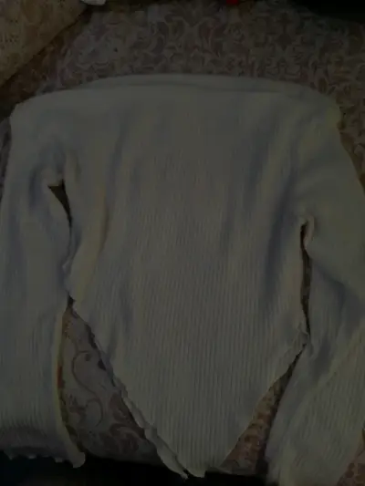 Polera blanca shein - miniatura 1