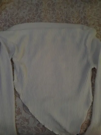 Polera blanca shein - miniatura 2