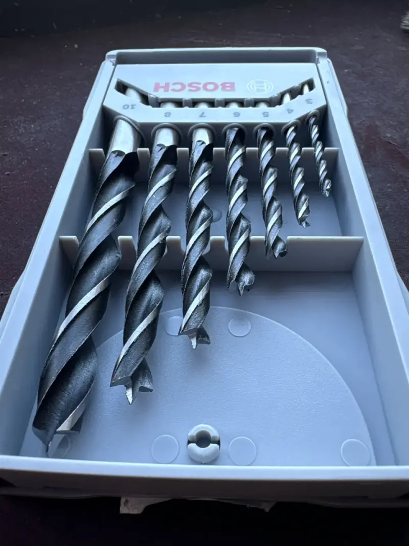 Set de brocas Bosch para madera - 3