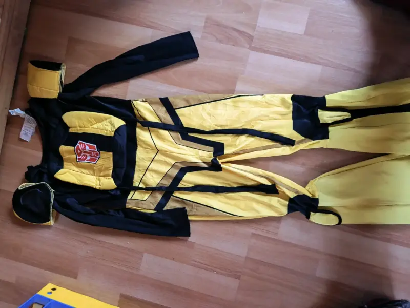 Disfraz infantil Transformers amarillo