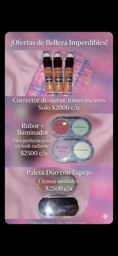 Rubor e iluminador con espejo - miniatura 1