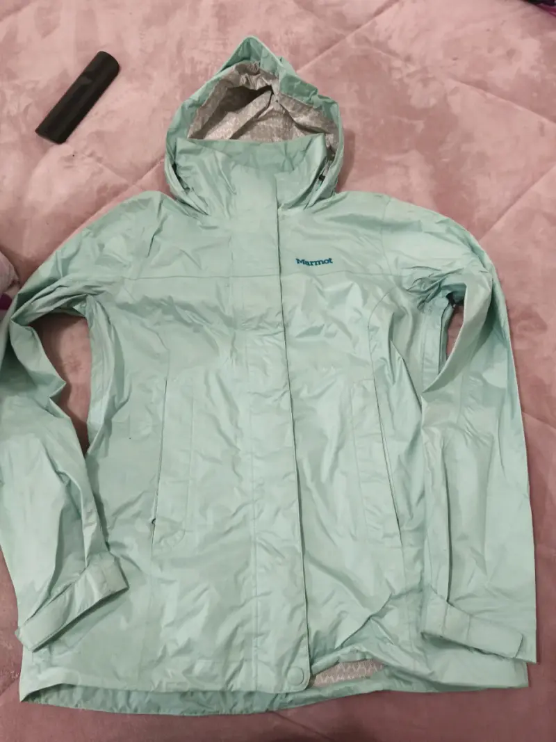 Chaqueta impermeable celeste Marmot - 2